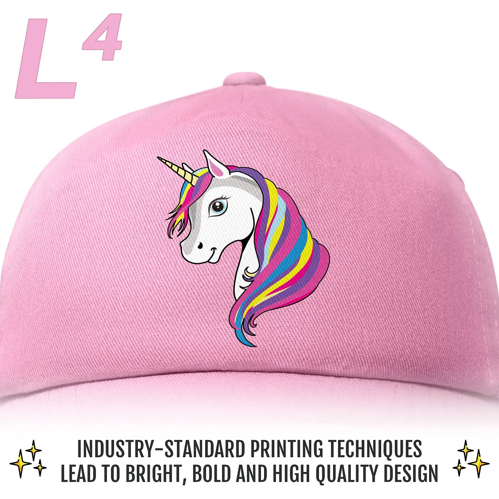 Бейсболка L4 Единорог Радужная Детская, фото №3