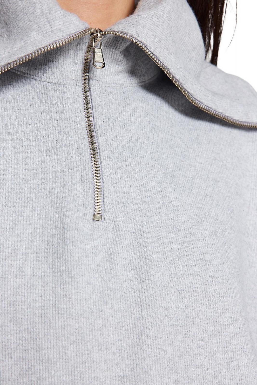 Женский свитшот прямого кроя с длинными рукавами свободного стиля TRENDYOL, фото №5 Женский свитшот прямого кроя с длинными рукавами свободного стиля TRENDYOL, фото №5