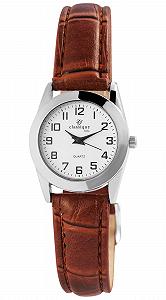 Жіночий наручний годинник Excellanc Ремінець зі штучної шкіри 28 см, корпус 26 мм, мінеральне скло, кварцовий механізм, застібка-пряжка, легкий для читання - Фото 1