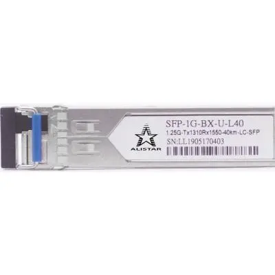 Модуль SFP Alistar 1000BASE-BX 1SM WDM LC 20KM TX1310/RX1490nm DDM (SFP-1G-BX-U31-L20), фото №2