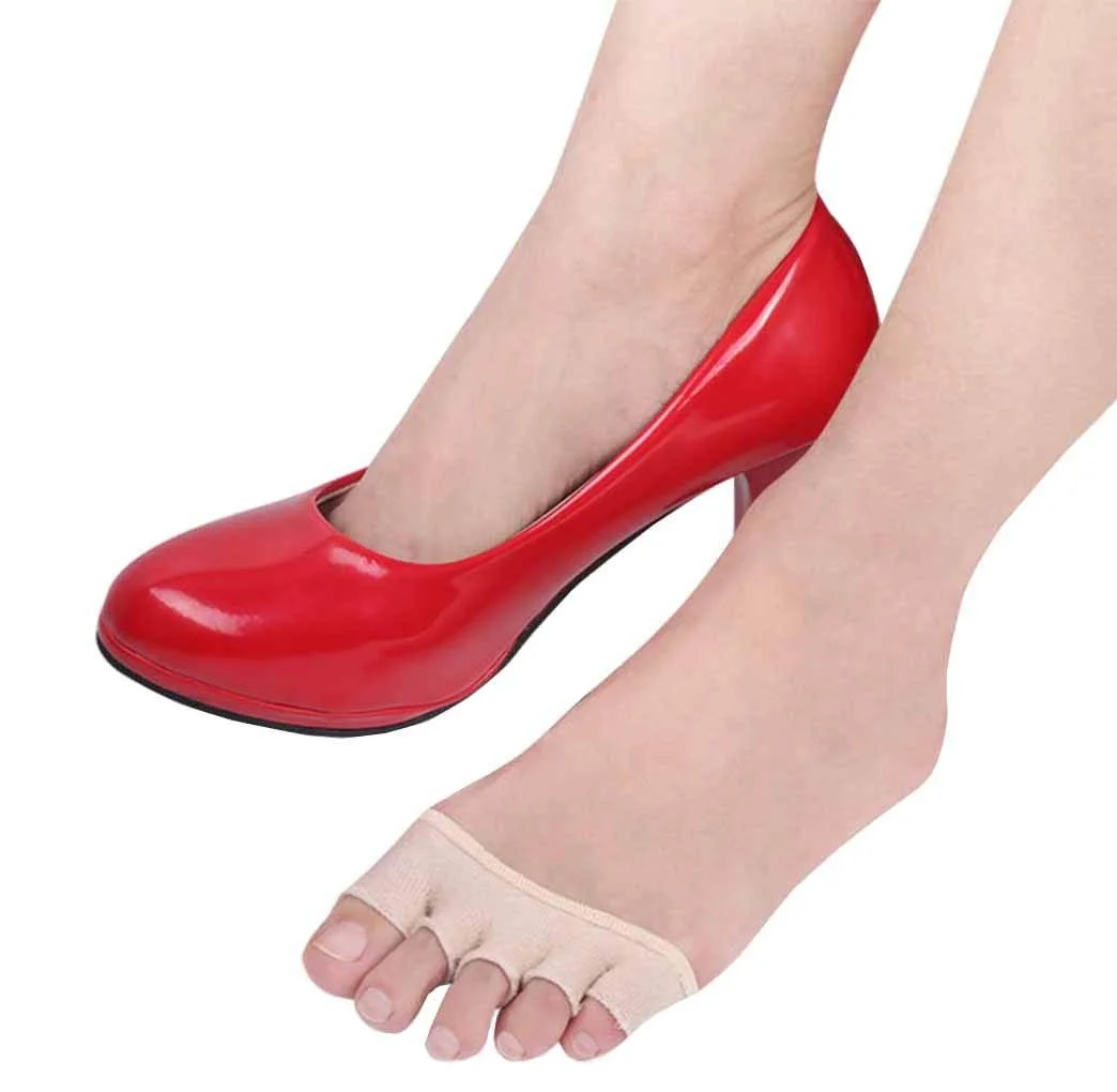 Шкарпетки з пальцями Cotton для жінок, 2 пари, фото №3