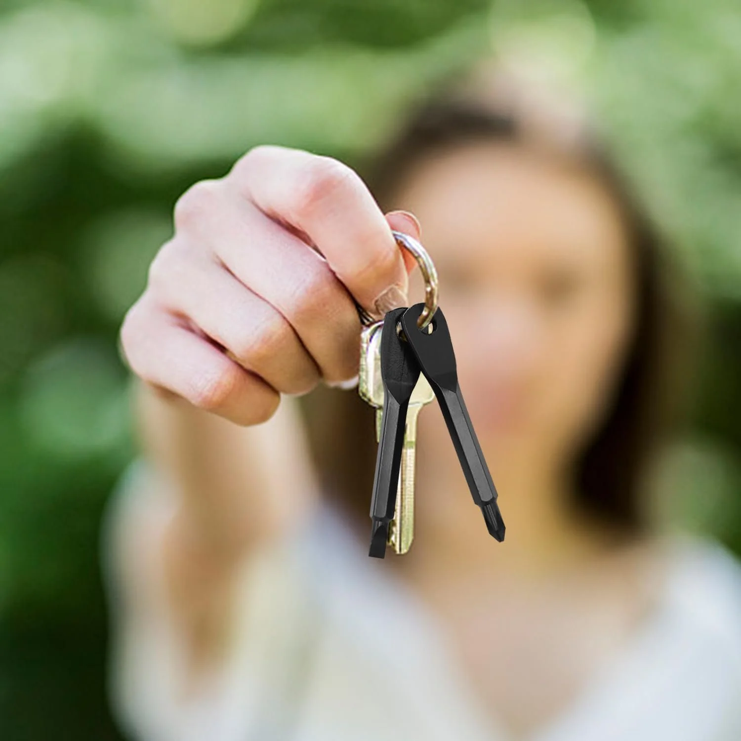 Комплект Міні Викрутки 8 шт. Портативні з Брелоком Багатофункціональні, фото №6