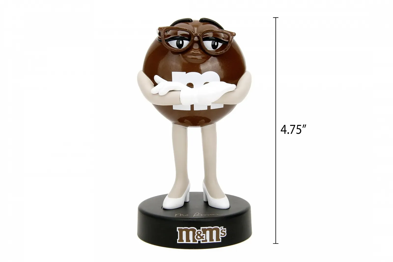Металева фігурка Jada Toys M&Ms Brown 10 см коричнева, фото №6