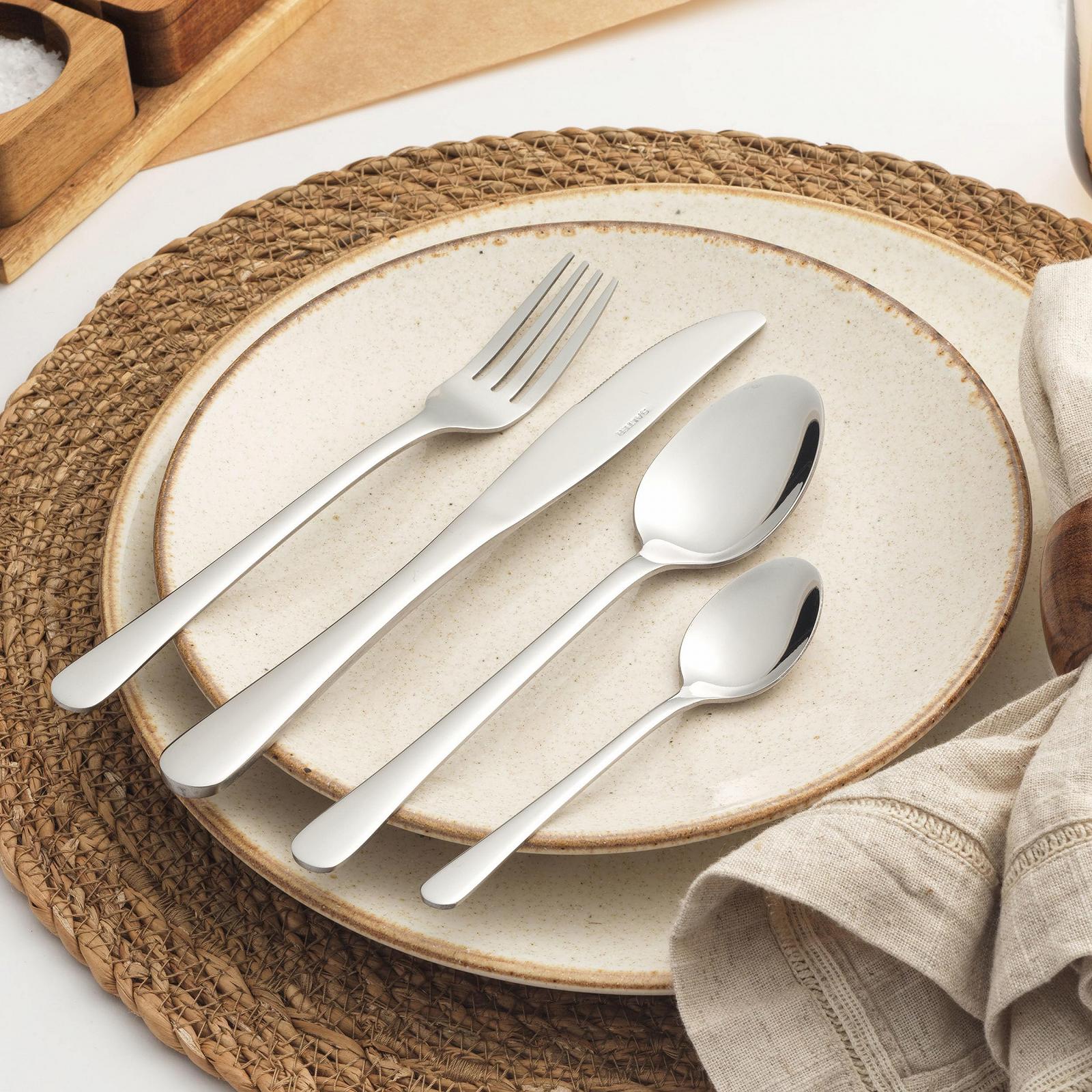 Набор столовых приборов Salter Bakewell, 24 предмета, Нержавеющая сталь для 6 персон, фото №6