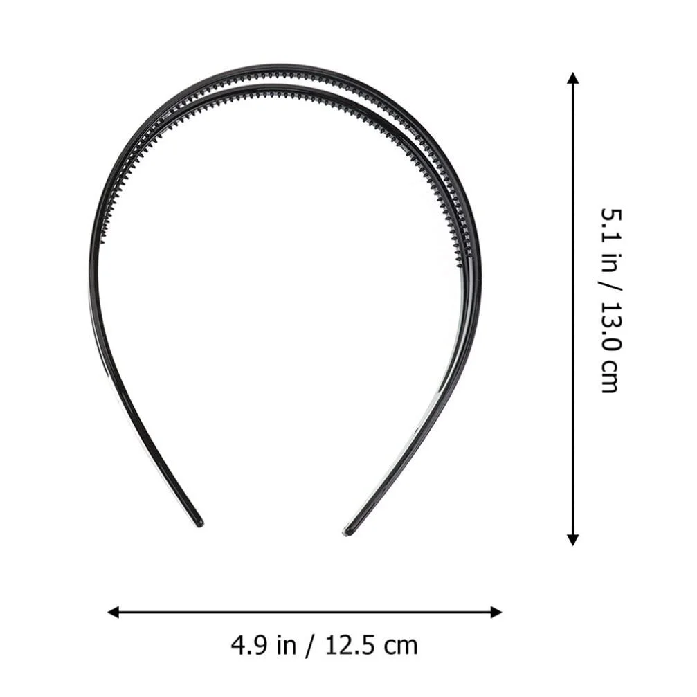 Обруч Двойной ряд KALLORY Пластиковый, фото №2