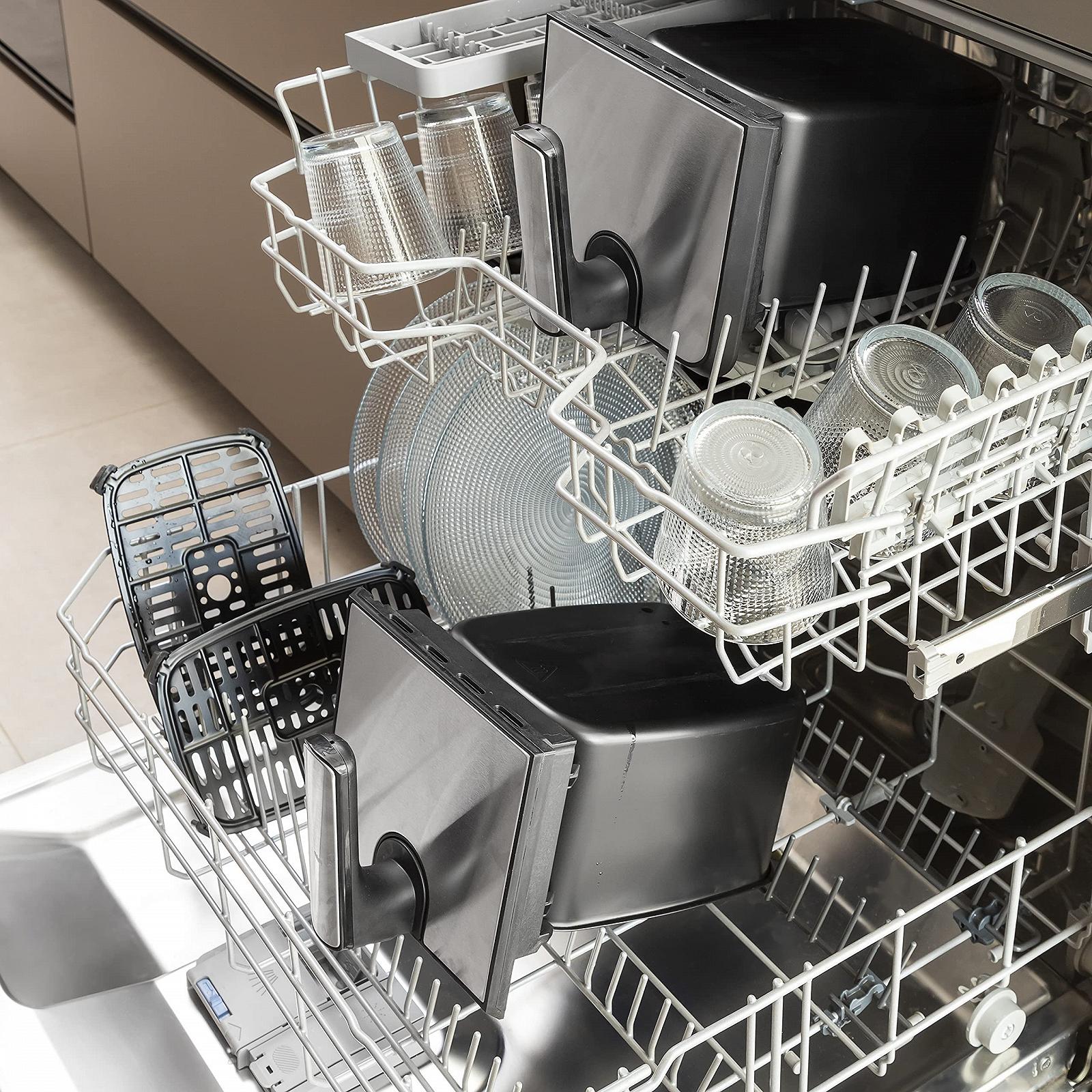 Мультипіч InnovaGoods Fryinn Double 8000 8L 3400W Black Stainless Steel, фото №7 Мультипіч InnovaGoods Fryinn Double 8000 8L 3400W Black Stainless Steel, фото №7