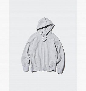 Худі Uniqlo Sweat Pullover Hoodie Grey 444967-05 L synthetic.ua - Фото 1