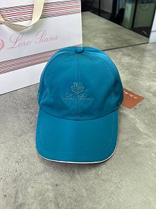 Кепка Loro Piana голубая gu590 synthetic.ua - Фото 1