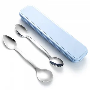 Ложка для грейпфрута ARFUKA, набор 2 шт - Фото 1