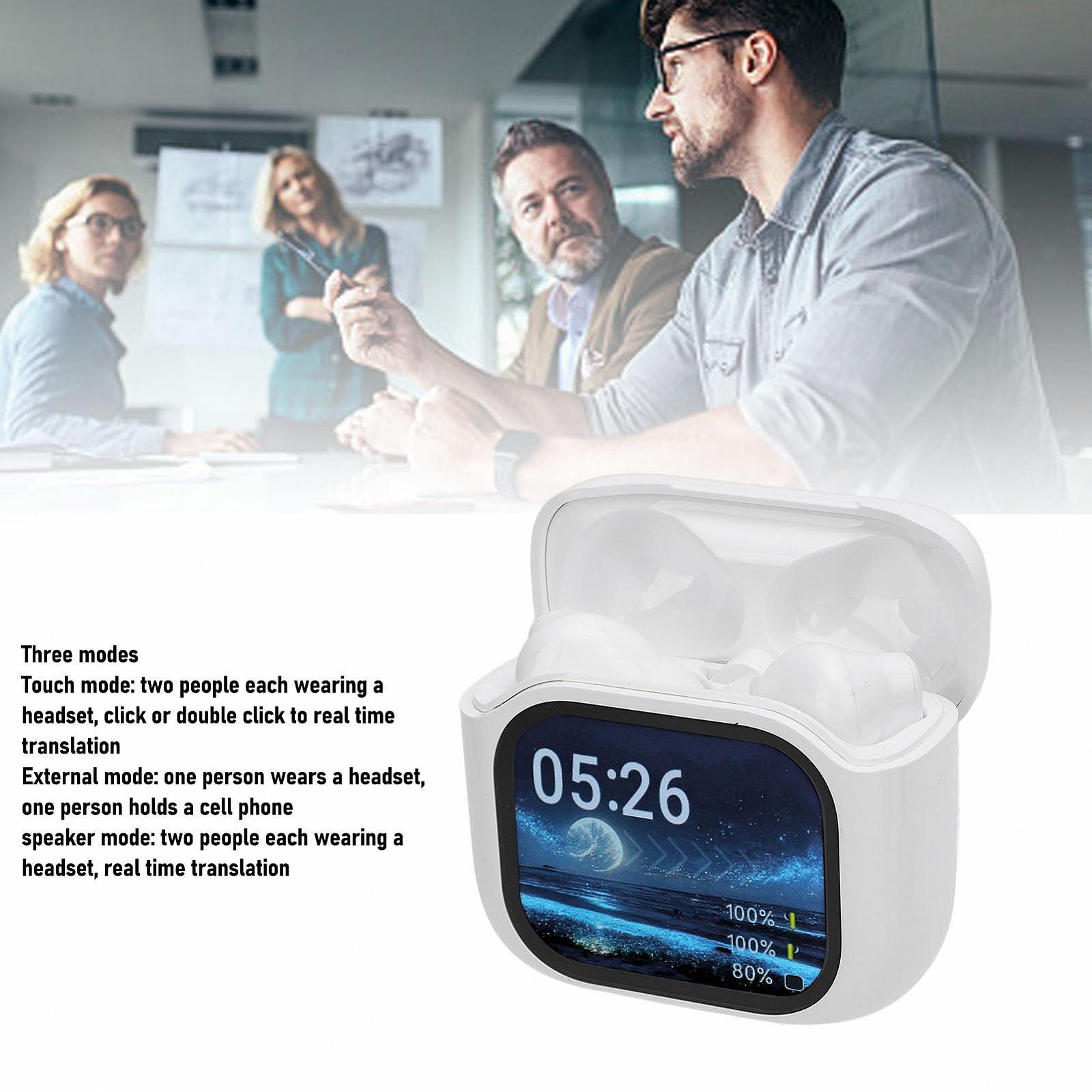 Навушники-перекладачі в реальному часі, Підтримка 137 мов, IPX5 Водонепроникний, фото №5