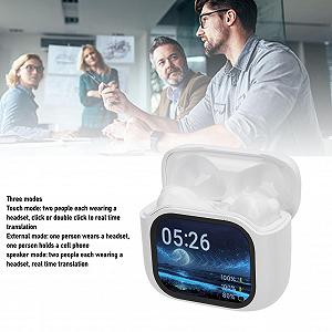 Навушники-перекладачі з підтримкою 137 мов в реальному часі, ANC шумозаглушення synthetic.ua - Фото 1