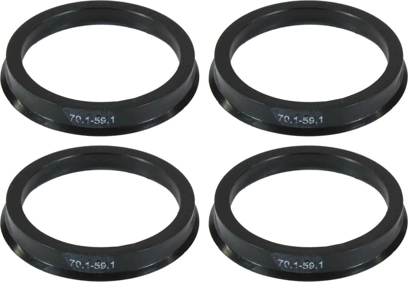 Кільця центрувальні для колісних дисків 70.1-59.1 Walline термопластик WL, фото №1