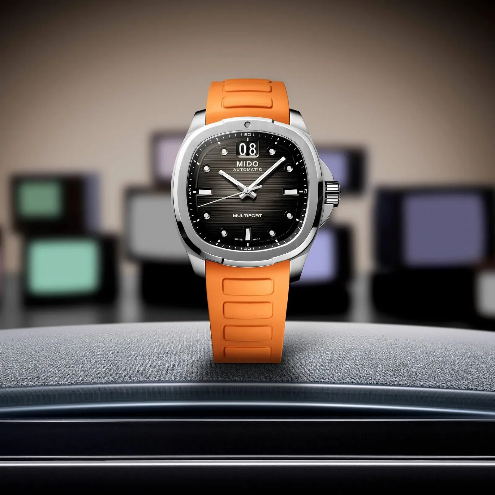 Мужские автоматические часы MIDO Multifort TV Big Date M0495261708100, фото №5 Мужские автоматические часы MIDO Multifort TV Big Date M0495261708100, фото №5