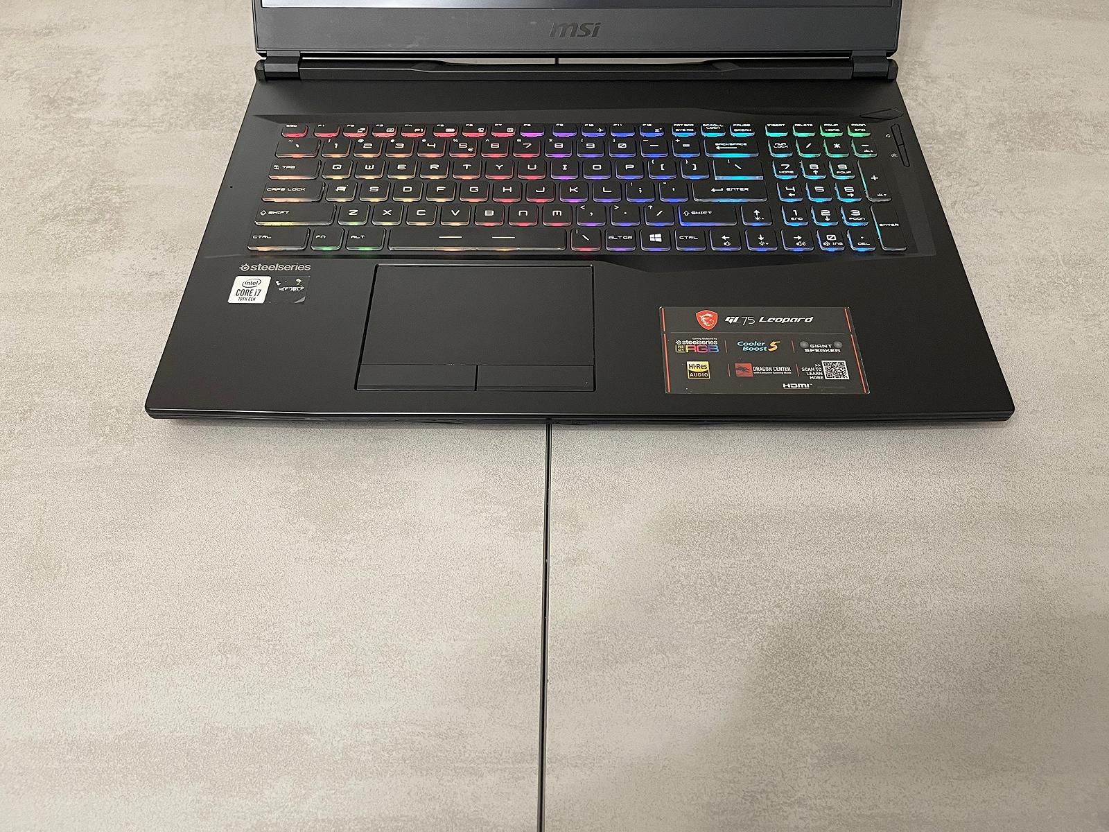 Ігровий ноутбук MSI GL75 Leopard 10SFK-029US, 17,3 FHD IPS, i7-10750H, 16GB, 512GB SSD+500GB HDD, nVidia GeForce RTX 2070 8GB, фото №7