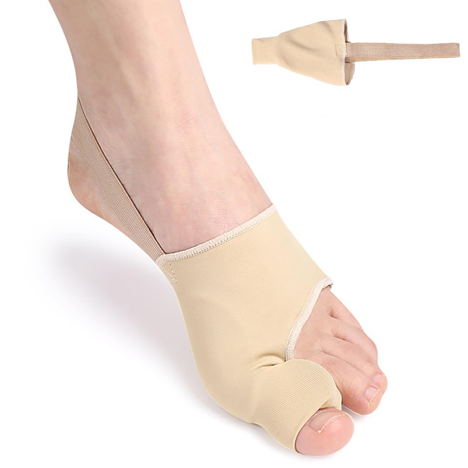 Коректор великого пальця стопи для жінок та чоловіків, шина для корекції вальгусної деформації, фото №1