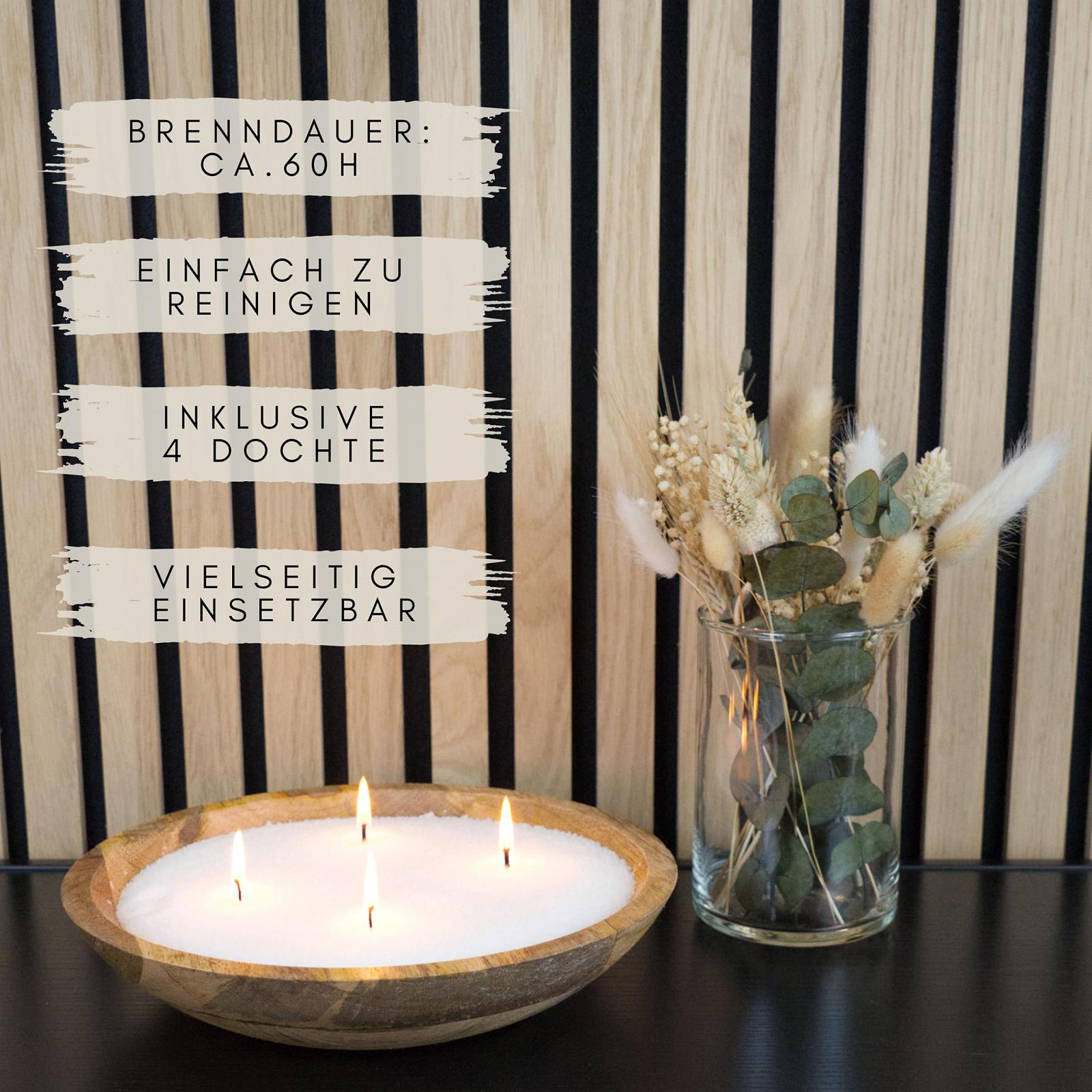 Свеча Philaro Sand с ароматом Лемонграс 400 г, фото №4