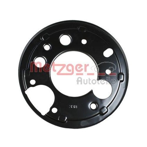 Щит гальмівного диска METZGER 6115186 для MERCEDES-BENZ задня вісь справа, фото №2