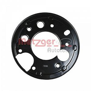 Щит тормозного диска METZGER 6115186 для MERCEDES-BENZ задний мост справа synthetic.ua - Фото 1