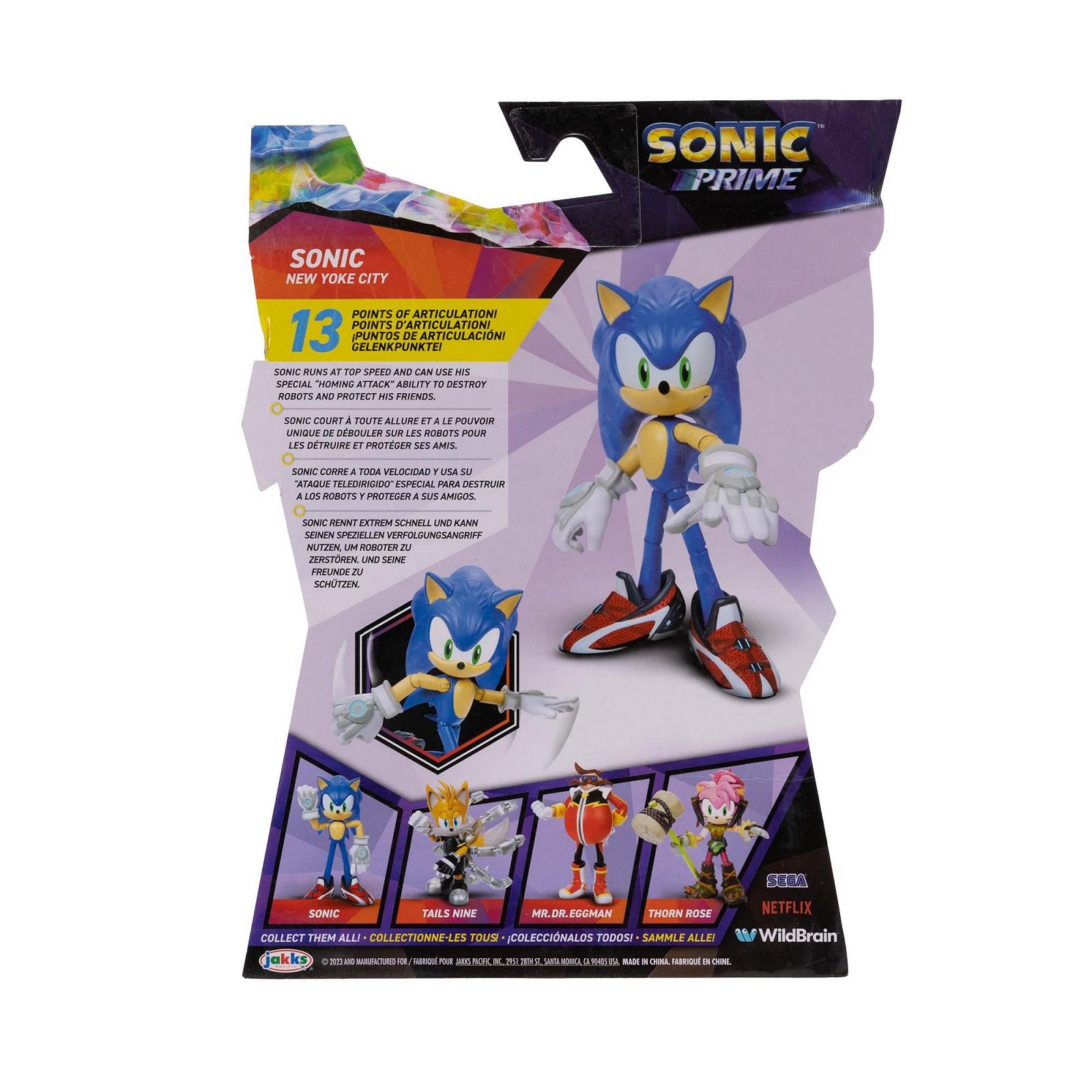 Фігурка Sonic Prime Sonic 12,7 см, фото №7