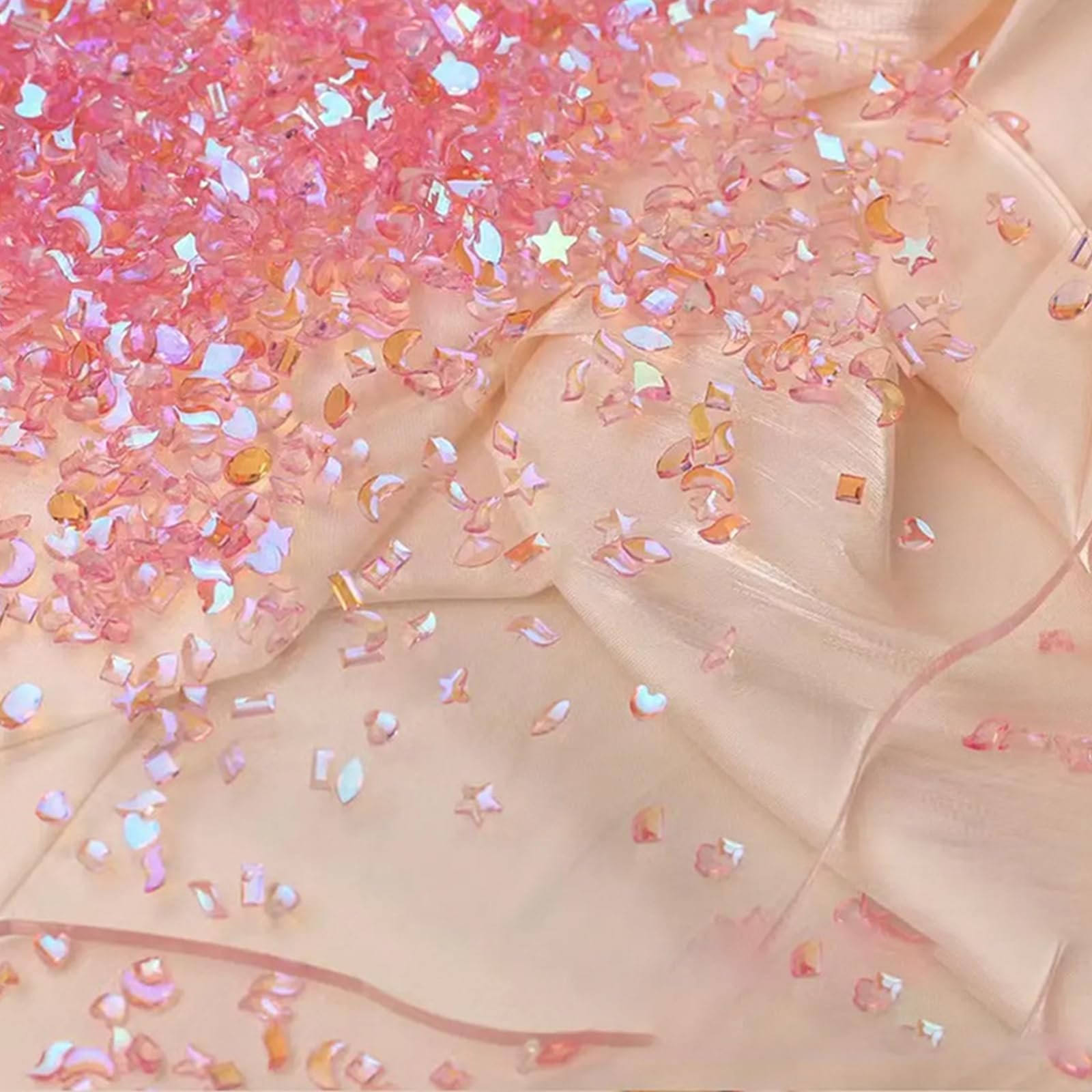 3D Стразы 100 шт. для украшения ногтей, кристаллы для декора, кольца, серьги, фото №5