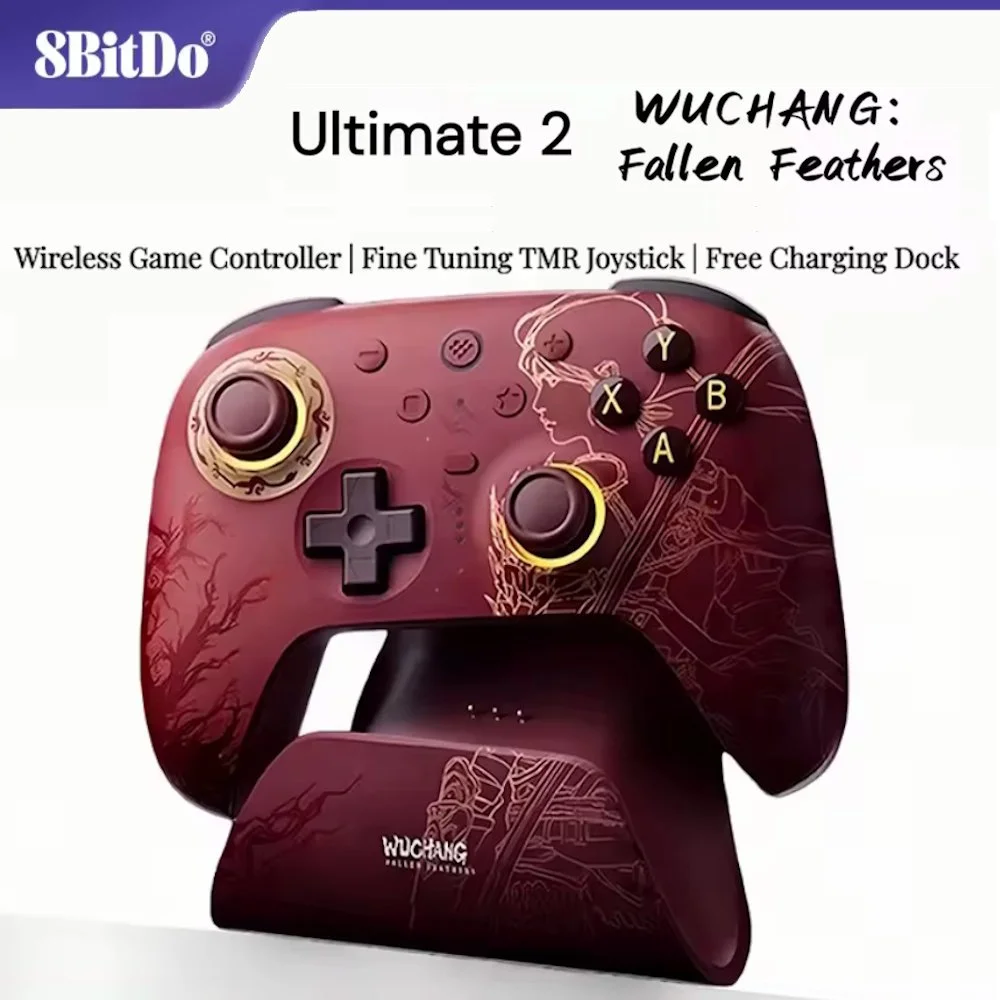 Геймпад 8Bitdo Ultimate 2 Wuchang Windows/Android TMR + Док-станция, фото №1
