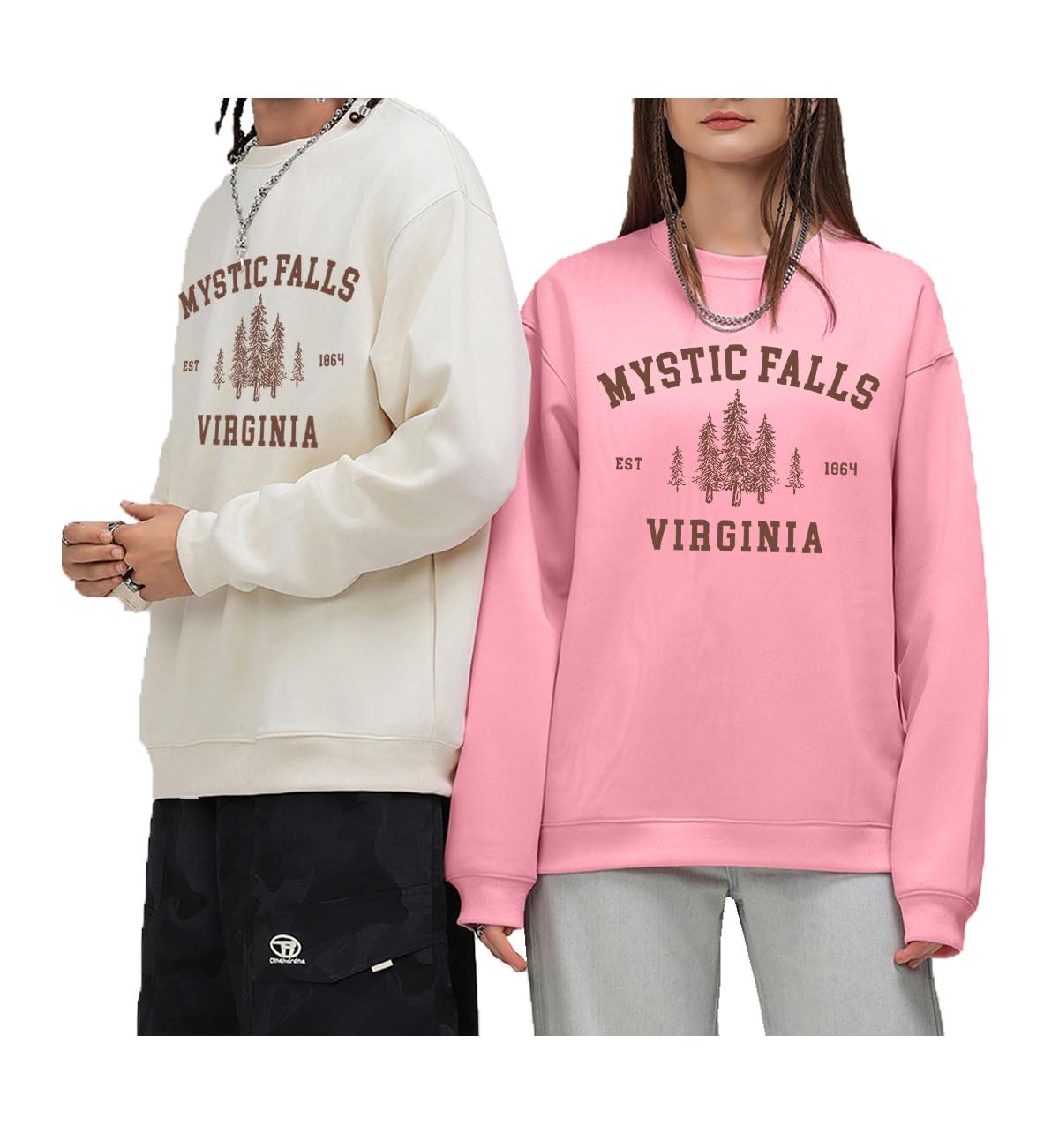 Світшот Mystic Falls Timberwolves Unisex, фото №2 Світшот Mystic Falls Timberwolves Unisex, фото №2