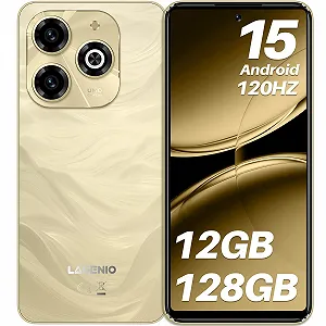 Смартфон LAGENIO A11 12GB RAM 128GB 4G Dual SIM Gold - Фото 1