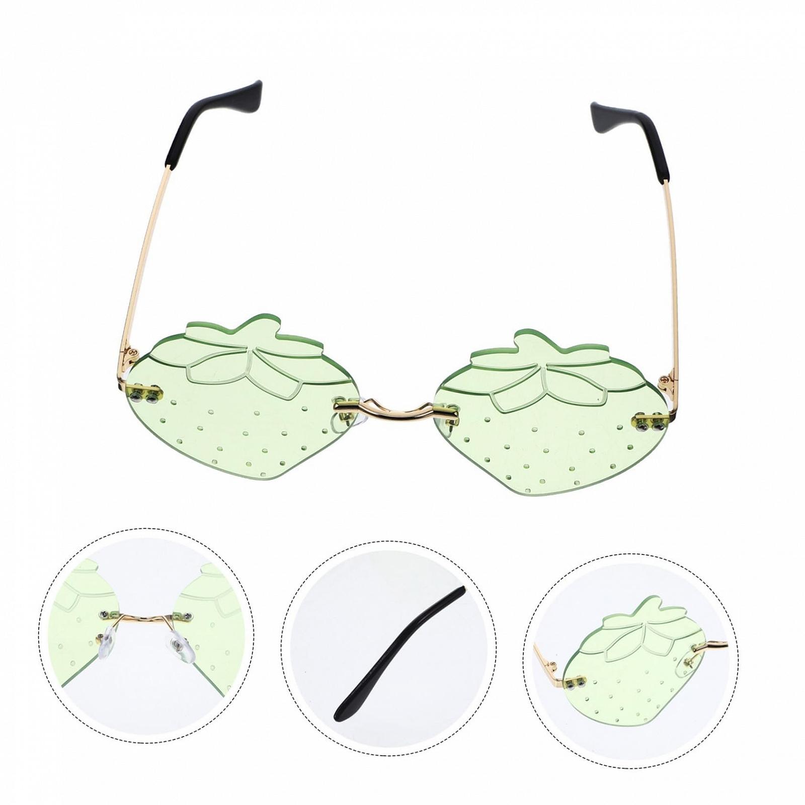 Сонцезахисні Окуляри LIFKOME Полуничні 2 Пари Без оправи, фото №6