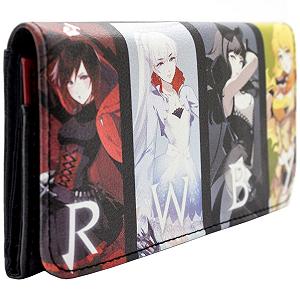 Гаманець Tri-Fold Rooster Teeth RWBY Ruby Huntresses Black для ID та карток synthetic.ua - Фото 1