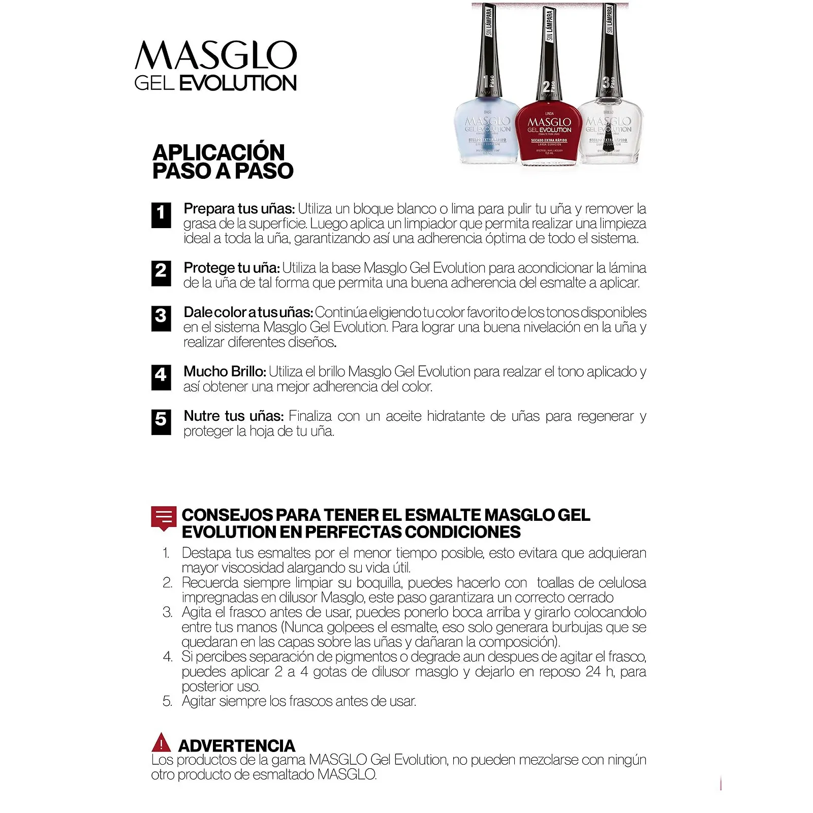 Гель-лак Masglo Evolution 13.5 мл, Оттенок Step 2, фото №4 Гель-лак Masglo Evolution 13.5 мл, Оттенок Step 2, фото №4