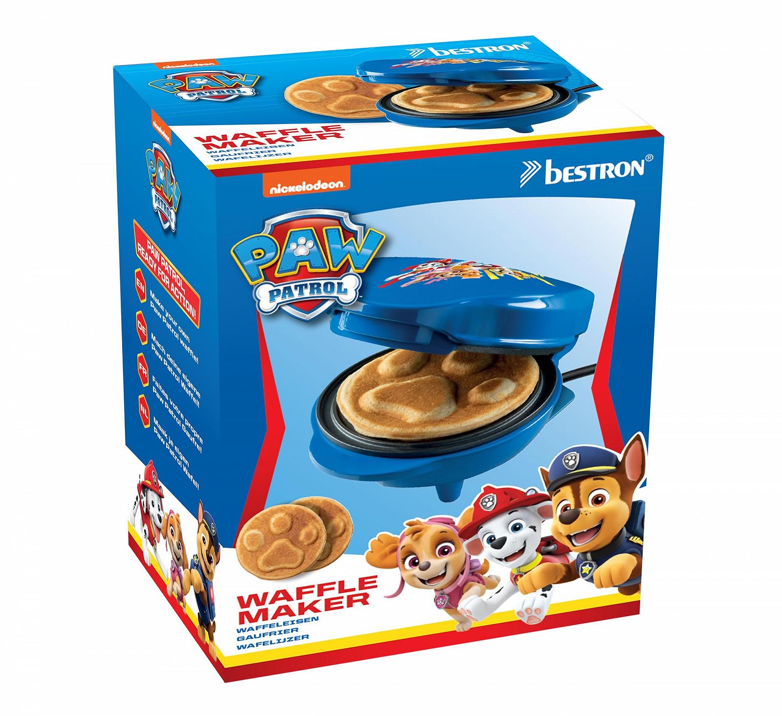 Міні-Вафельниця Bestron Paw Patrol APP500B, 10 см, синя, фото №7