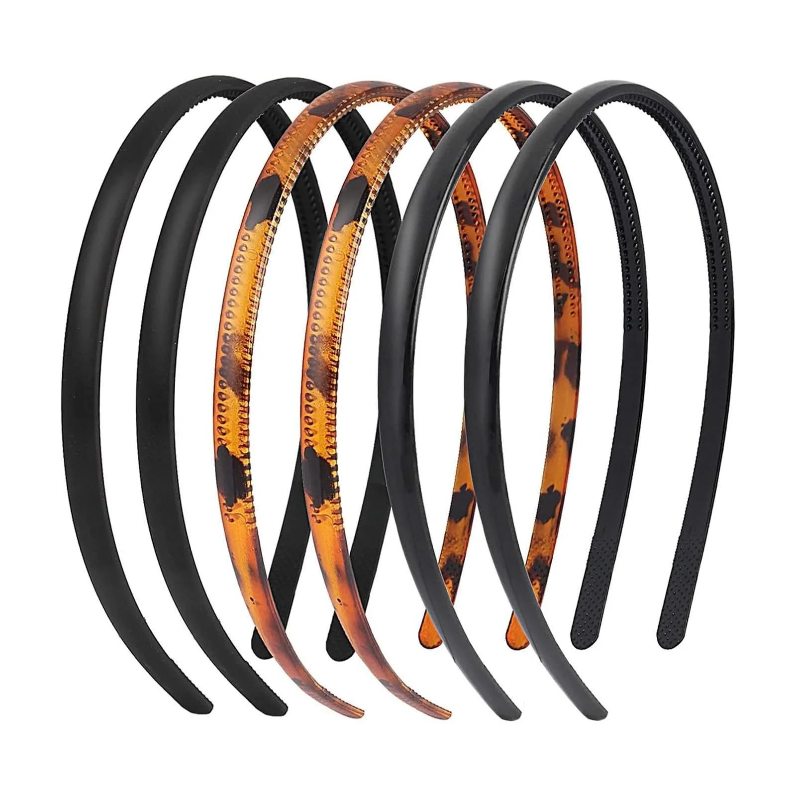 Набір обручів для волосся 6 шт, фото №1