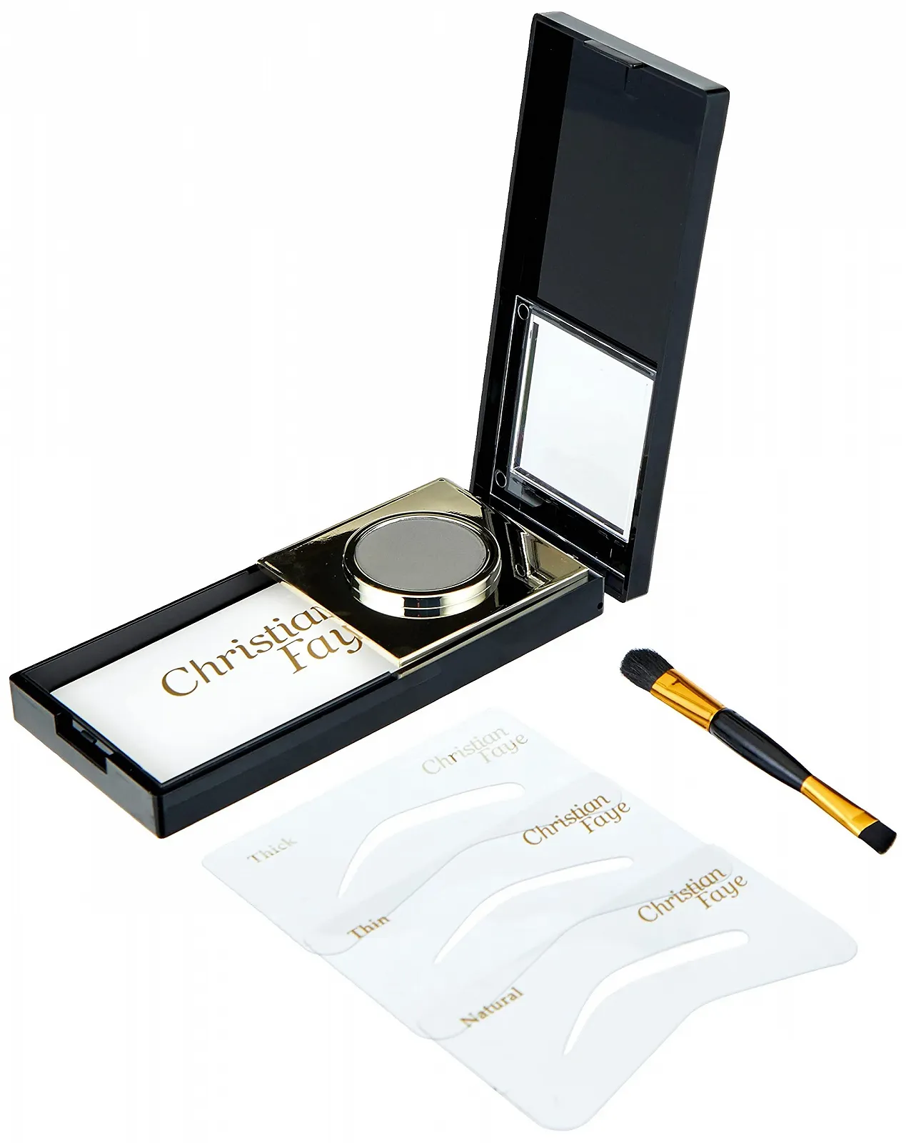 Набір для макіяжу брів Christian Eyebrow Semi Permanent Charcoal, фото №2