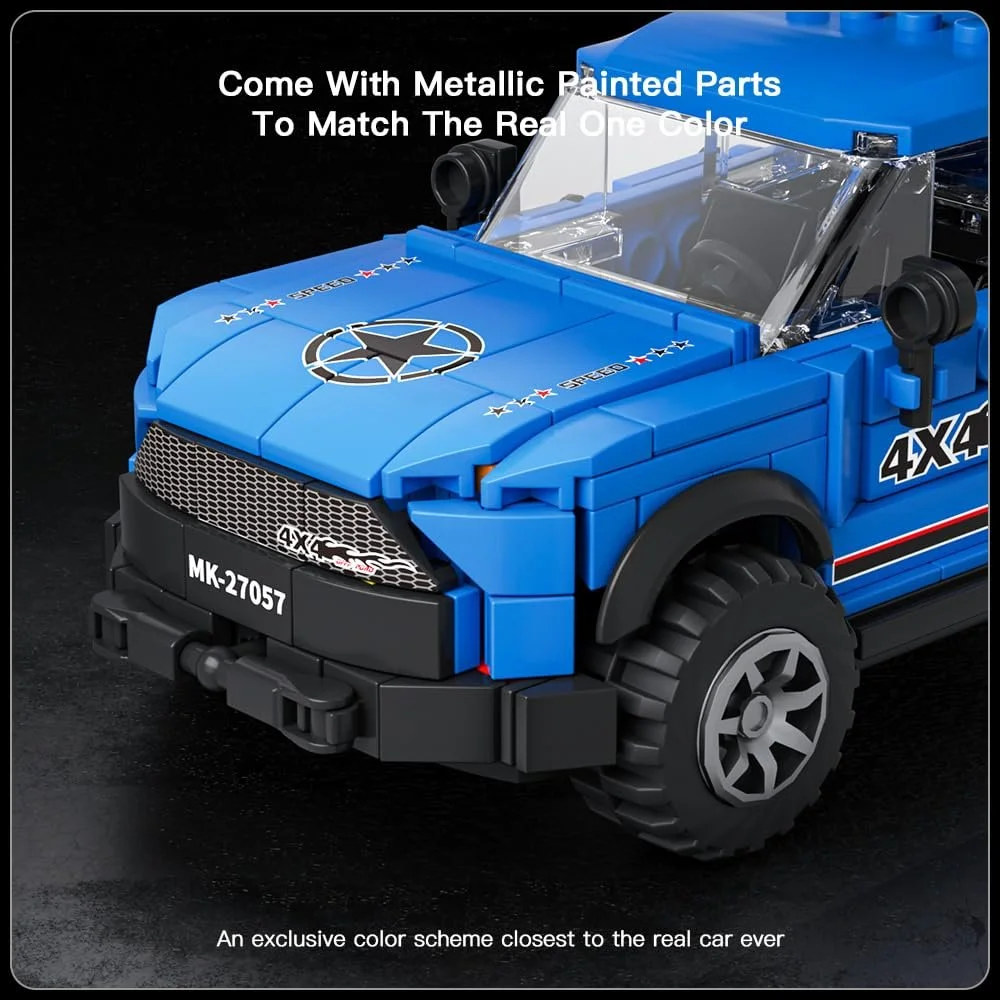 Конструктор Позашляховик Mould King Speed Champion 27057 150, 465 деталей, фото №4 Конструктор Позашляховик Mould King Speed Champion 27057 150, 465 деталей, фото №4