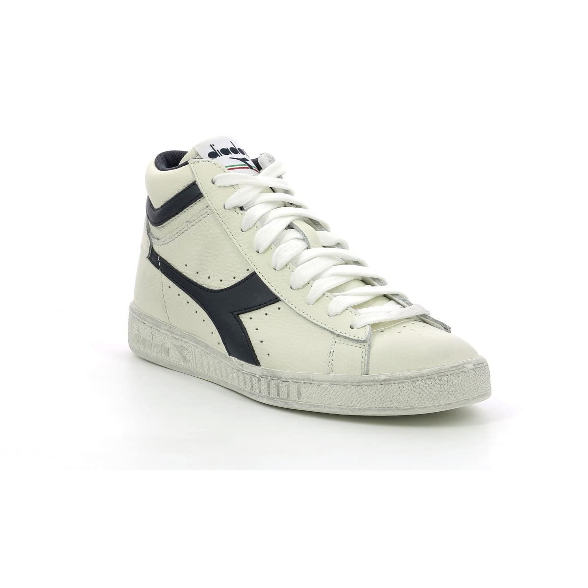 Кроссовки Diadora Game L High Waxed White Red Pepper, фото №3
