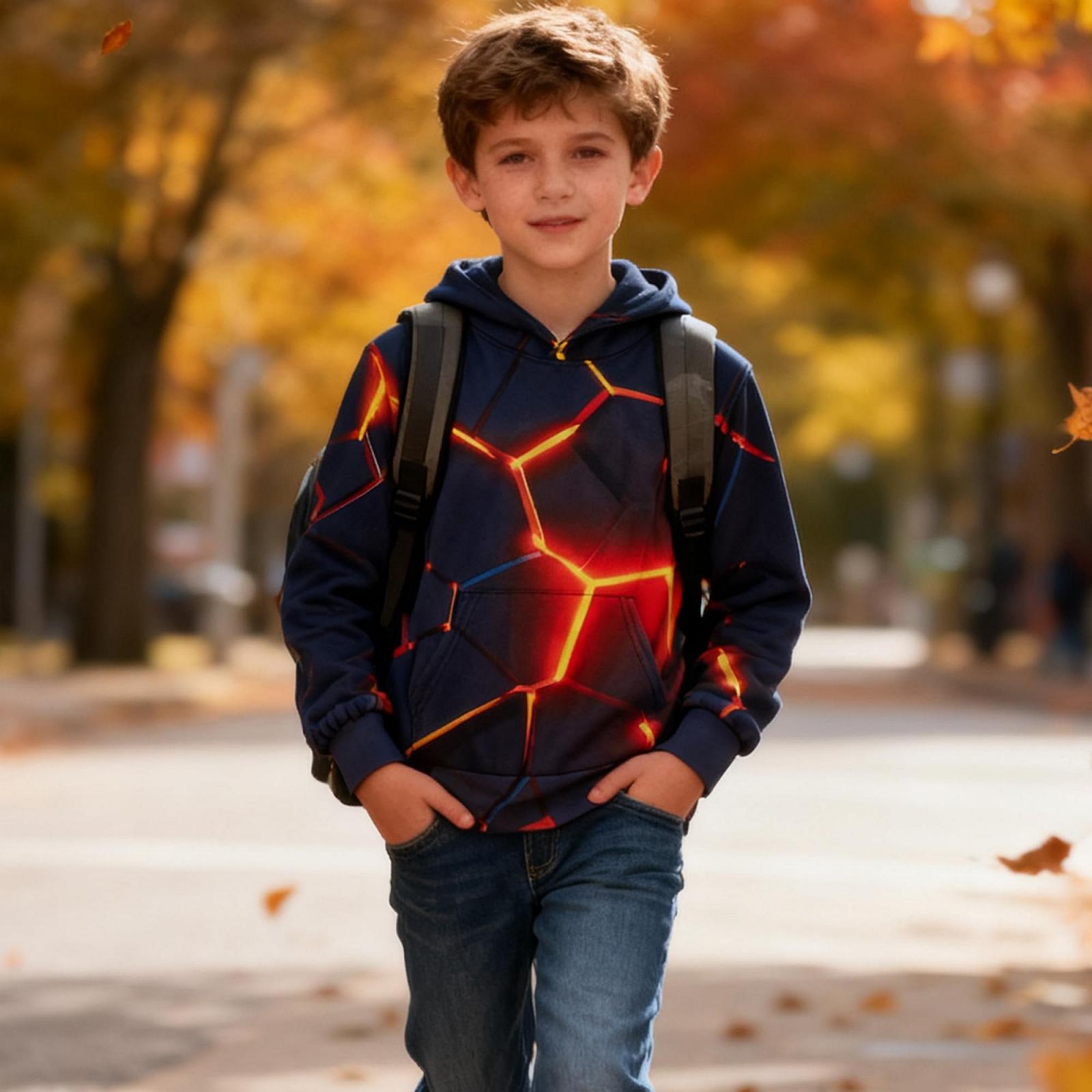 Дитяча Толстовка kids4ever Унісекс 3D Смішний Принт, фото №2