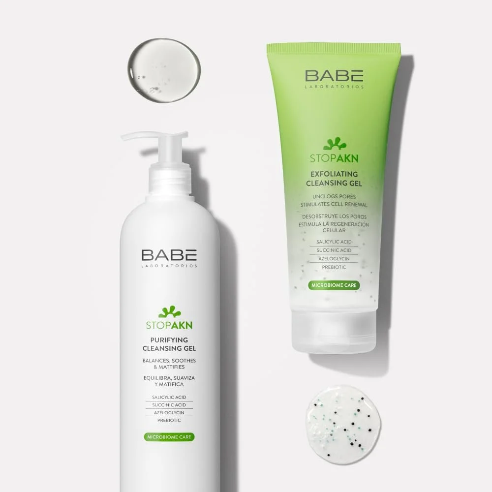 Средство для умывания Laboratories Babé Stop AKN для проблемной и жирной кожи, 400 мл, фото №3