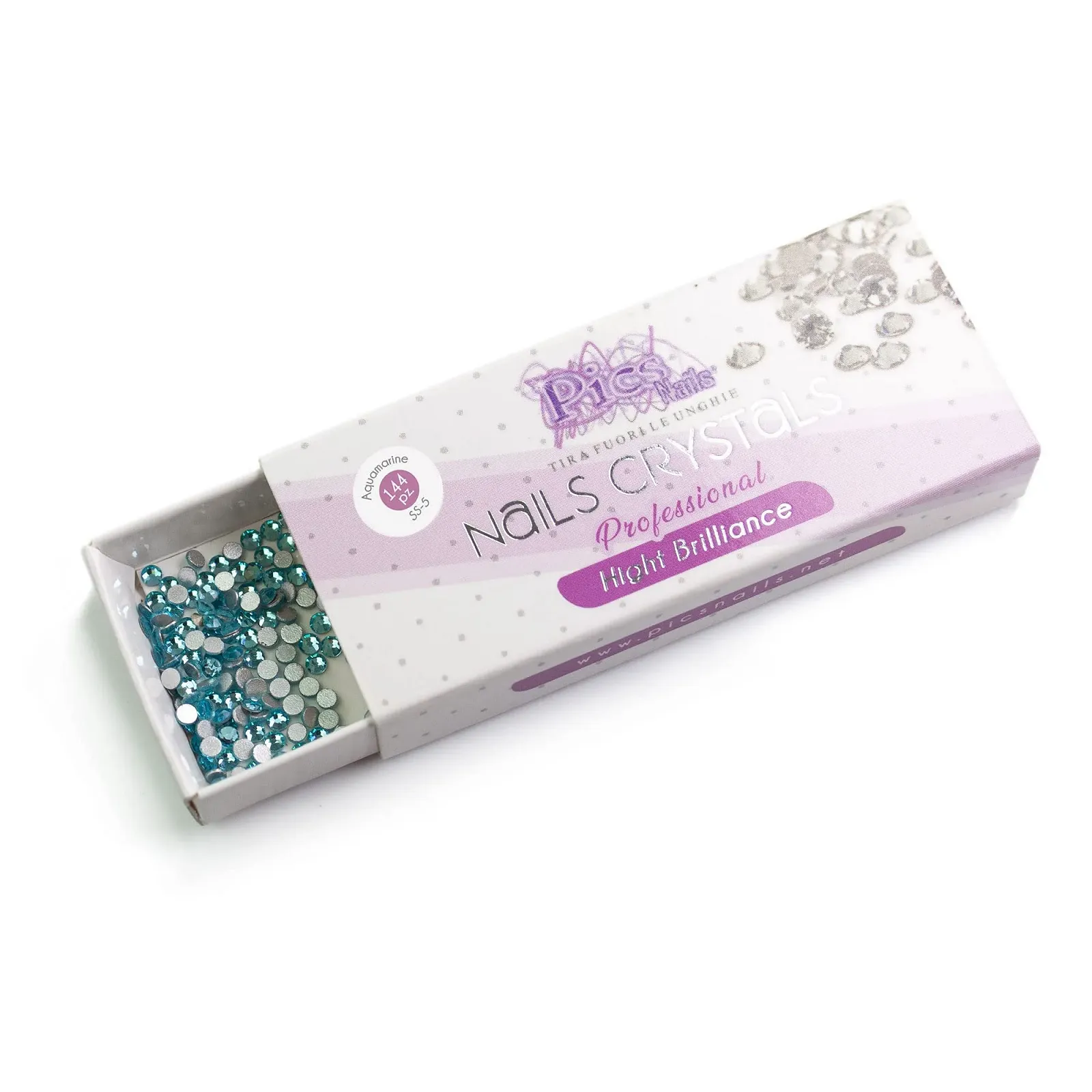 Стразы Аквамарин SS-5 (1.7 мм) 144 шт., фото №2