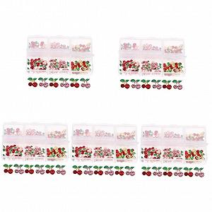 Healeved 3D, 300 шт, камені для манікюру - Фото 1