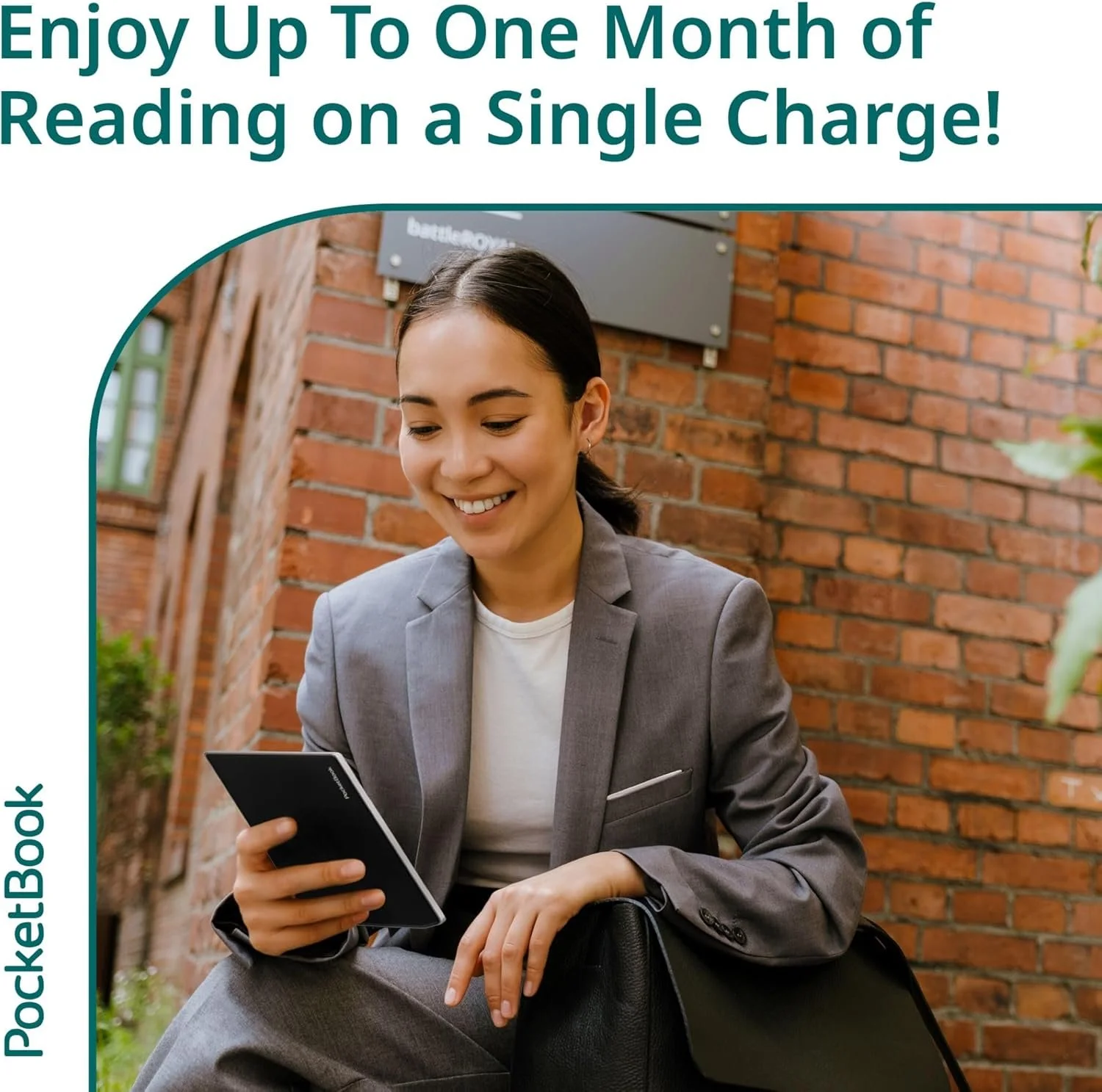 Електронна книга 6" PocketBook Verse PB629 / 8ГБ / Wi-Fi / Bluetooth / SD слот / Кольоровий сенсорний E-Ink Carta 1024х758 / Налаштовувана яскравість / До 1 місяця роботи від батареї / Сірий (PB629-2-CIS), фото №5 Електронна книга 6" PocketBook Verse PB629 / 8ГБ / Wi-Fi / Bluetooth / SD слот / Кольоровий сенсорний E-Ink Carta 1024х758 / Налаштовувана яскравість / До 1 місяця роботи від батареї / Сірий (PB629-2-CIS), фото №5