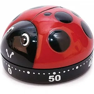 Кухонный таймер Kikkerland KT21-A Ladybug Божья коровка Разные цвета - Фото 1