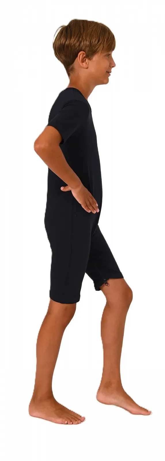 Детская пижама-боди Normann Care с короткими рукавами Unisex с молнией на штанине, фото №4 Детская пижама-боди Normann Care с короткими рукавами Unisex с молнией на штанине, фото №4