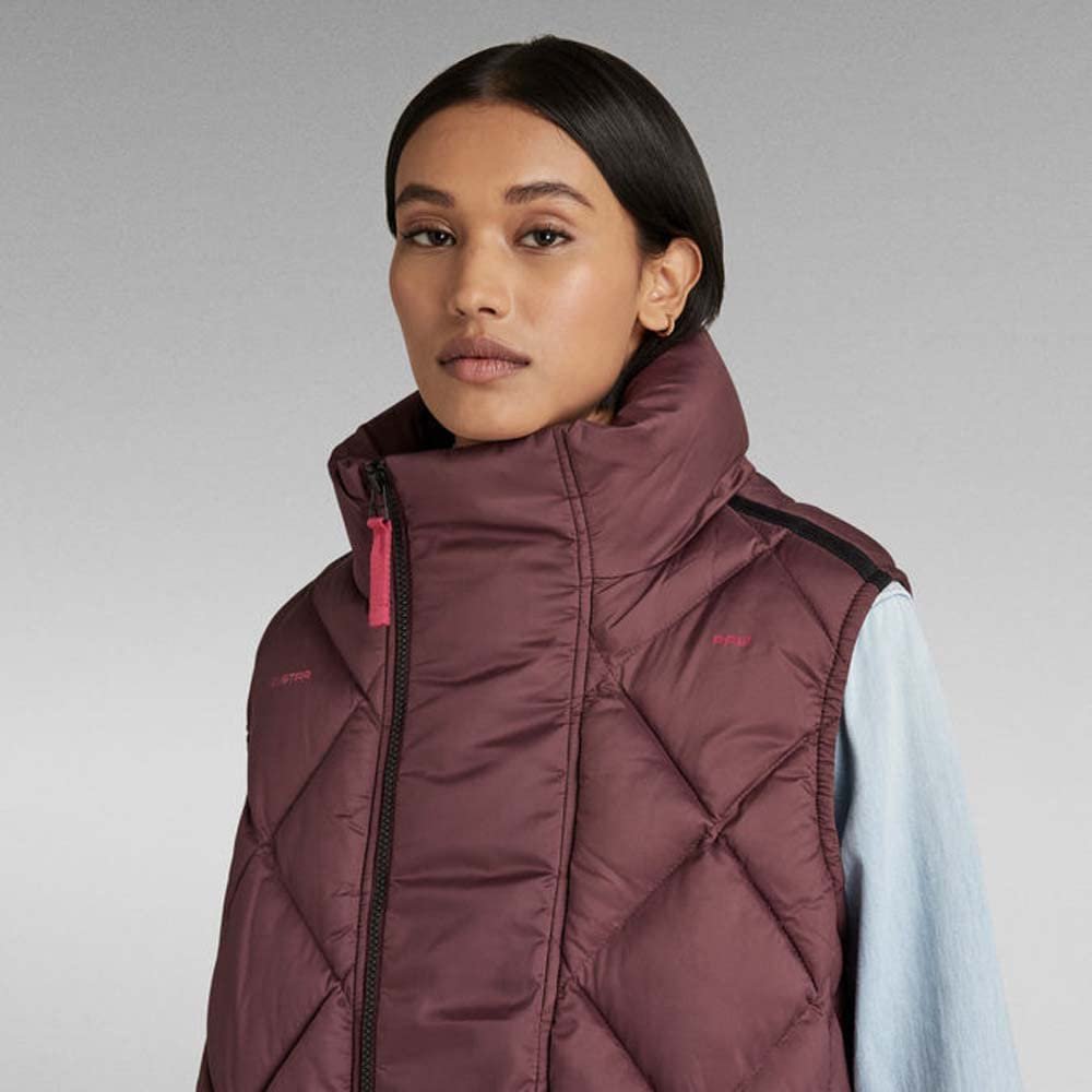 Жилет G-STAR G-Whistler Padded Extra Long Sleeveless Steppweste для женщин, фото №2