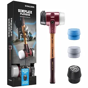 Набір молотків HALDER Plusbox Starter Kit Simplex 3027s025 D80 мм, відкривачка для пляшок - Фото 1