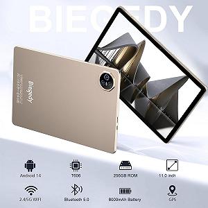 Планшет 11" Biegedy B23 8+16/256Gb 8 ядер Android 14 8000 mAh Gold synthetic.ua - Фото 1