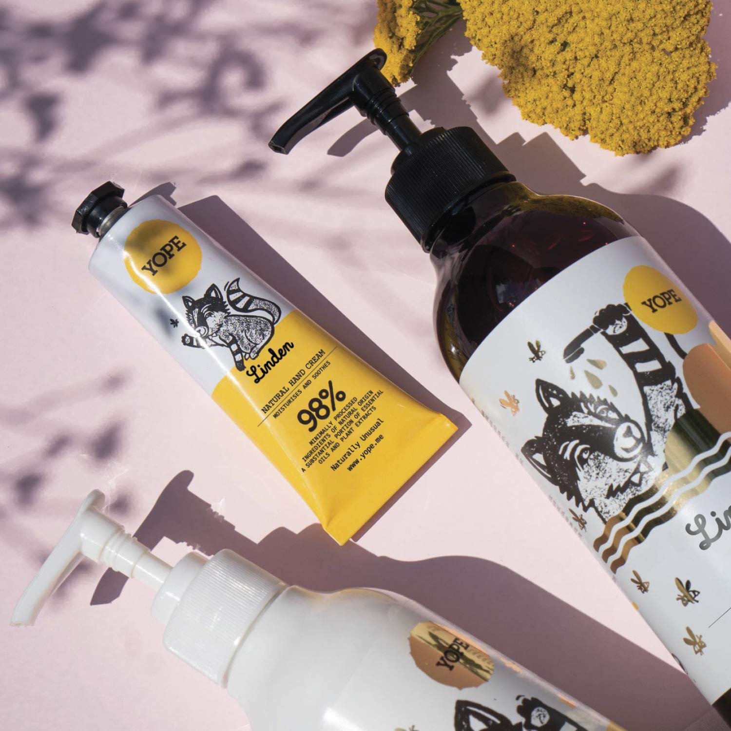 Гель для душа YOPE Lime Blossom Extract 400 мл 2 шт. Увлажняющий, фото №2