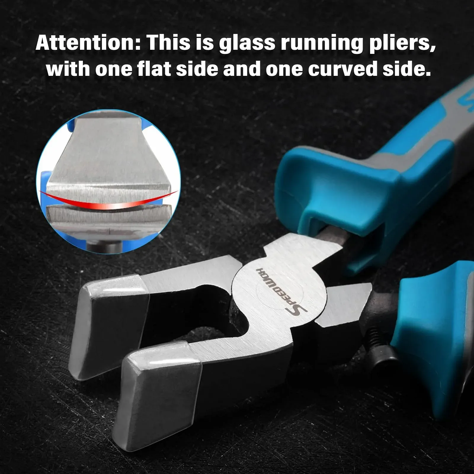 Щипці для розбивання скла Професійні Синій, фото №2 Щипці для розбивання скла Професійні Синій, фото №2
