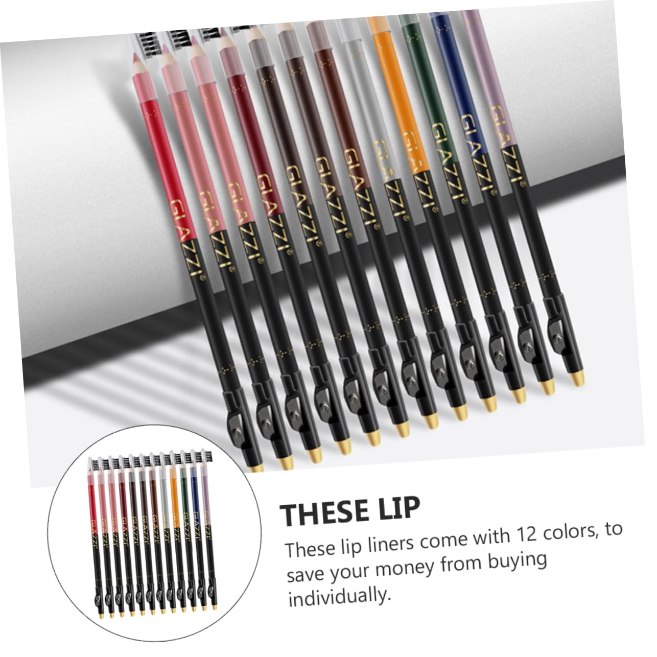 Карандаш для глаз VINTORKY Матовый Набор, фото №2 Карандаш для глаз VINTORKY Матовый Набор, фото №2