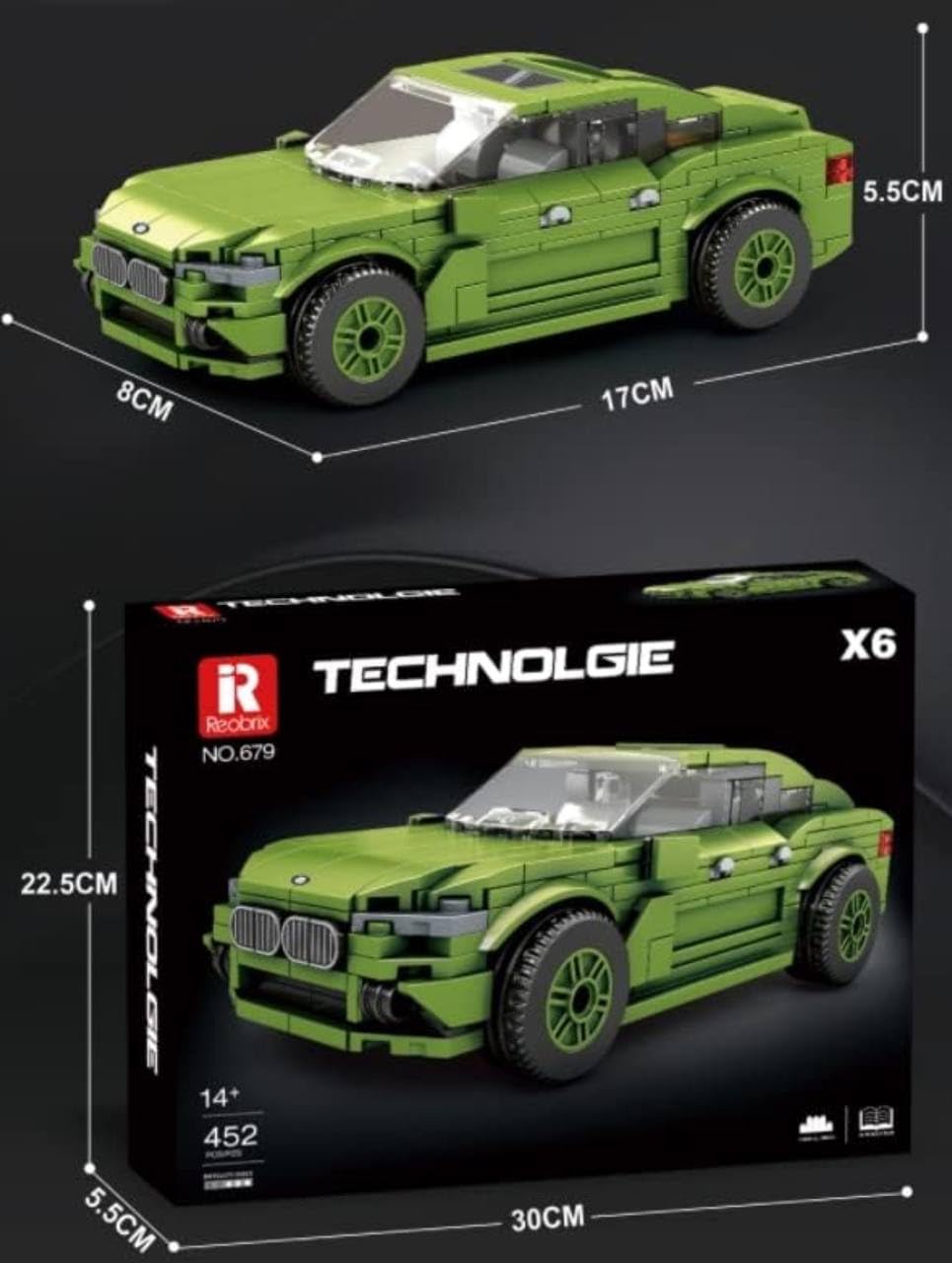 Конструктор Reobrix Technik 680, фото №6