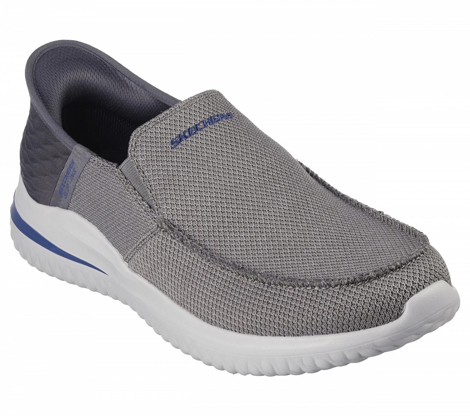 Слипоны Skechers Delson 3.0 Cabrino мужские, фото №2